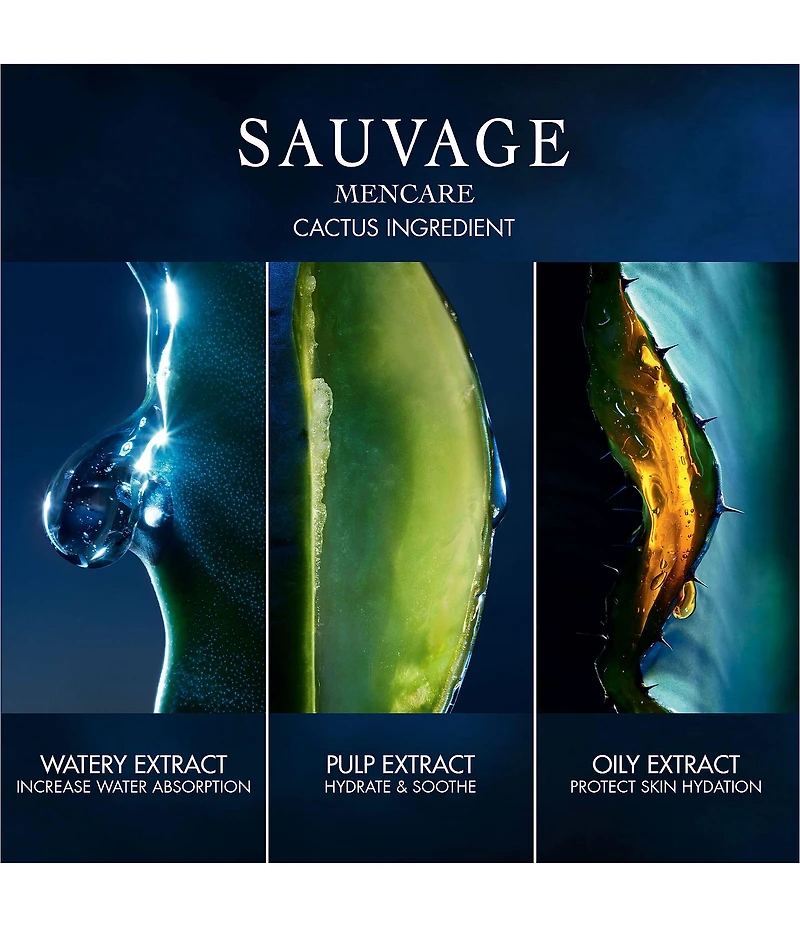 Dior Sauvage Men's 3-Piece Skincare Ritual Set