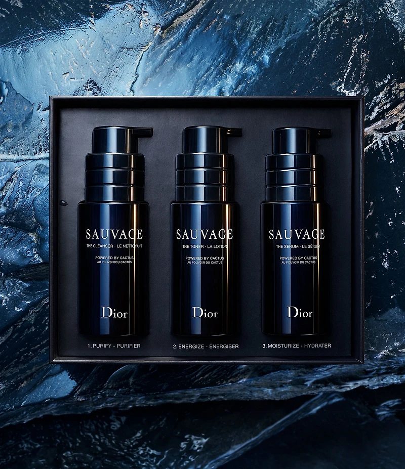 Dior Sauvage Men's 3-Piece Skincare Ritual Set