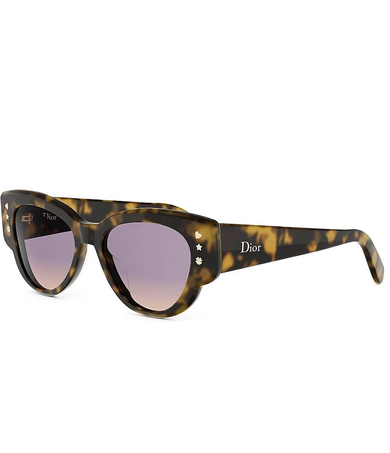Dior Women's DiorLuckyCharms B1I 53mm Butterfly Sunglasses