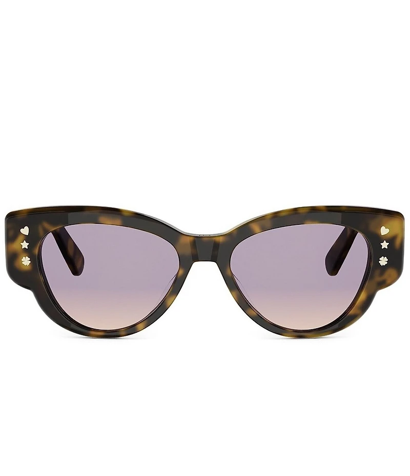 Dior Women's DiorLuckyCharms B1I 53mm Butterfly Sunglasses