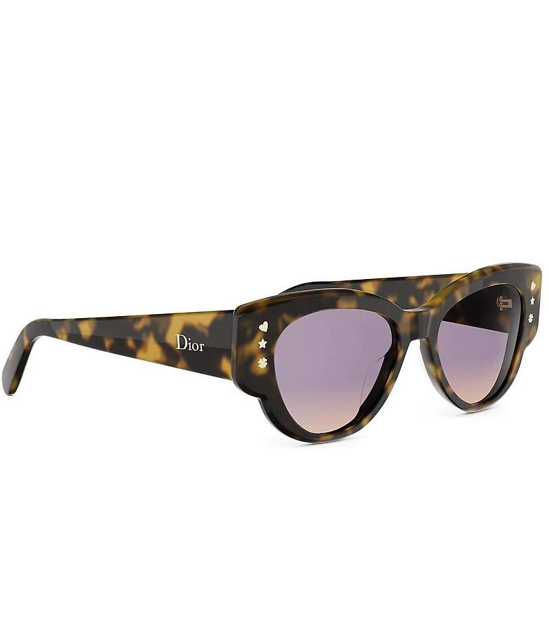 Dior Women's DiorLuckyCharms B1I 53mm Butterfly Sunglasses