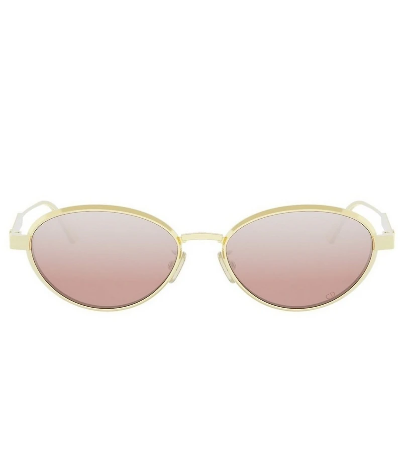 Dior Women's DiorCannage R1U 53mm Mirror Oval Sunglasses