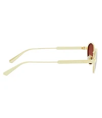 Dior Women's DiorCannage R1U 53mm Mirror Oval Sunglasses