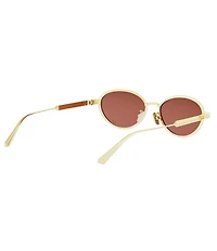 Dior Women's DiorCannage R1U 53mm Mirror Oval Sunglasses