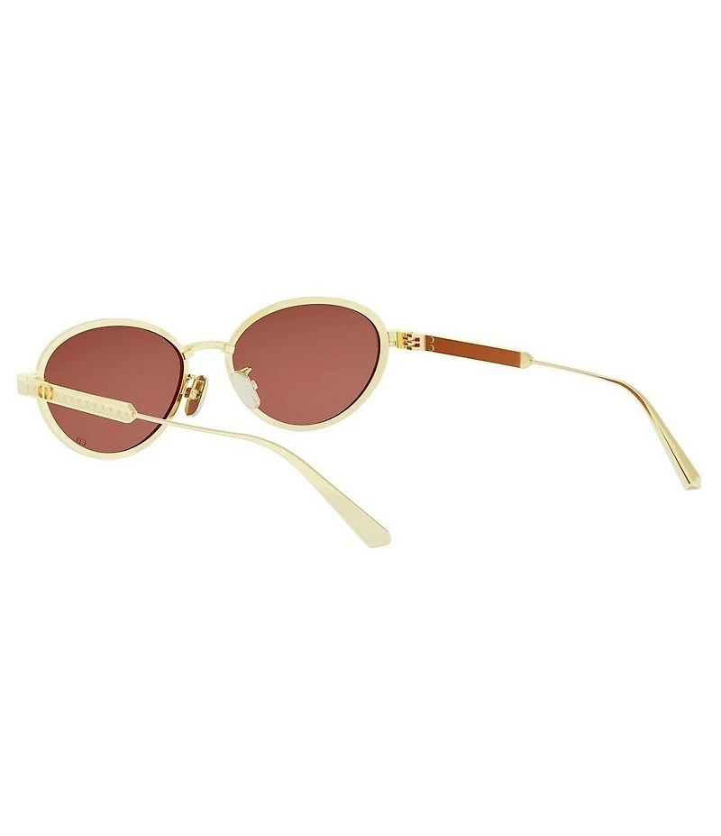 Dior Women's DiorCannage R1U 53mm Mirror Oval Sunglasses