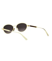 Dior Women's DiorCannage R1U 53mm Oval Sunglasses