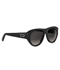 Dior Women's DiorGlow A1I 55mm Aviator Sunglasses