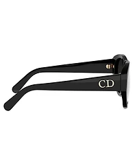 Dior Women's DiorGlow A1I 55mm Aviator Sunglasses