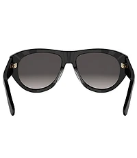 Dior Women's DiorGlow A1I 55mm Aviator Sunglasses