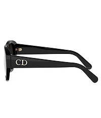 Dior Women's DiorGlow A1I 55mm Aviator Sunglasses