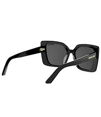 Dior Women's DiorMidnight S5I 55mm Retro Square Sunglasses