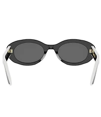 Dior Women's DiorPacific B4I 51mm Oval Sunglasses