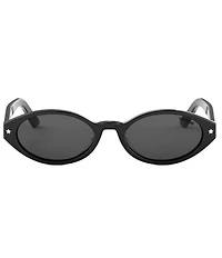 Dior Women's DiorPacific R1I 52mm Retro Oval Sunglasses