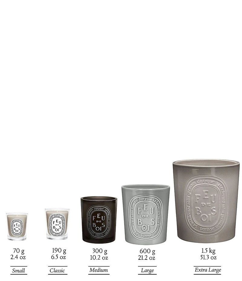 DIPTYQUE Feu de Bois (Wood Fire) Candle