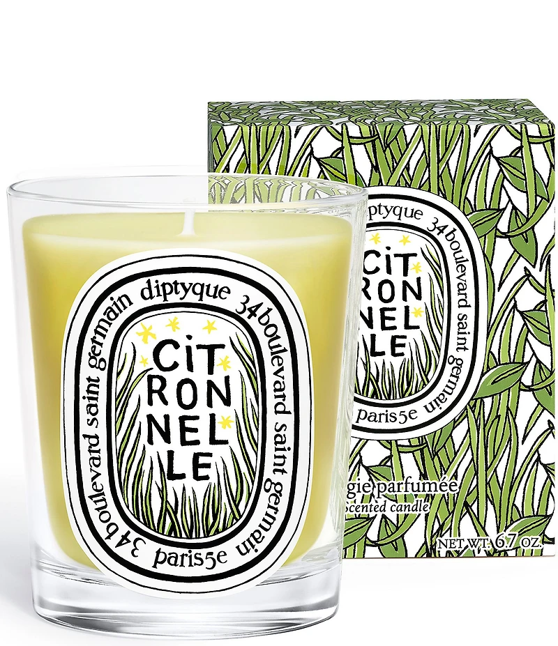 DIPTYQUE Limited Edition Citronnelle (Lemongrass) Classic Candle