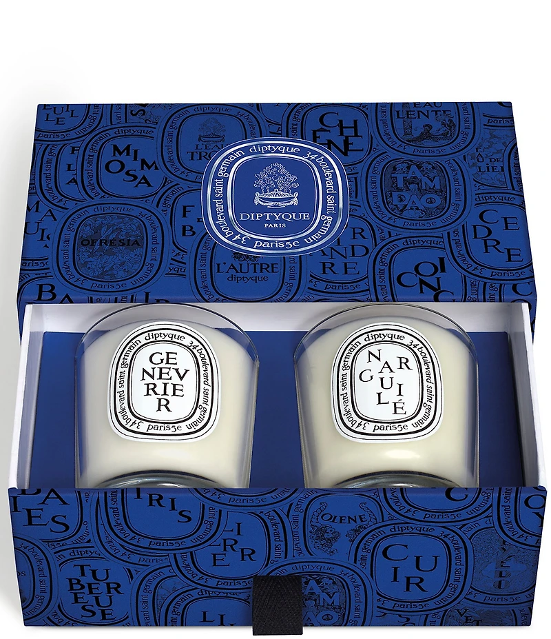 DIPTYQUE Narguile and Genevrier Limited Edition Candle Set