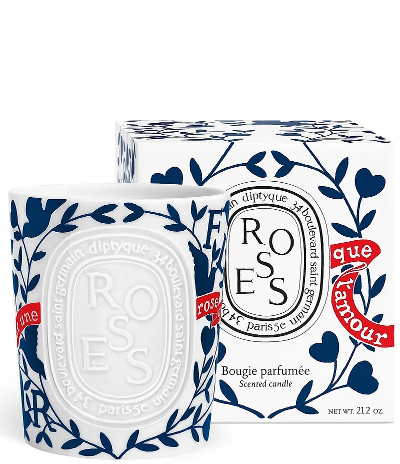 DIPTYQUE Roses Limited Edition Large Candle, 21.2 oz.