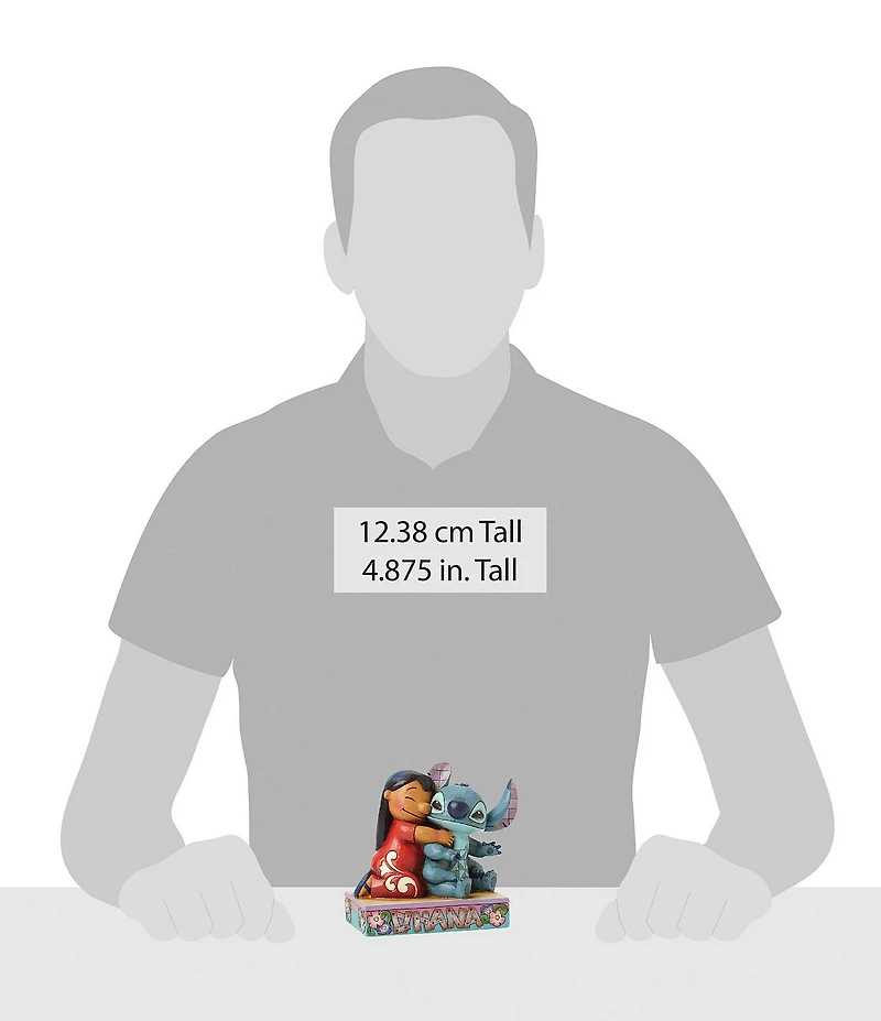 Disney Traditions Collection by Jim Shore Lilo and Stitch #double;Ohana#double; Figurine