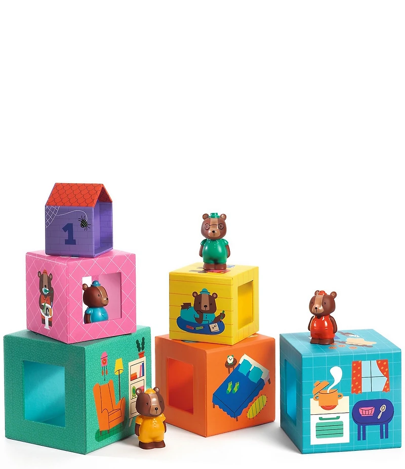 Djeco Nest And Stack Animals Topani House