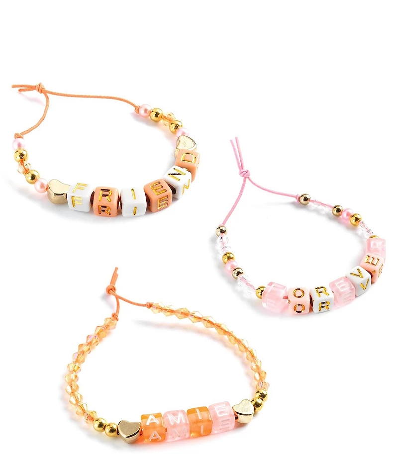 Djeco Alphabet Beads Bracelet Making Kit