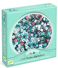 Djeco Alphabet Beads Bracelet Making Kit - Silver