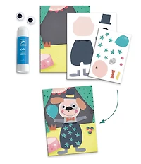 Djeco Animal Houses Multi-Activity Arts & Craft Kit