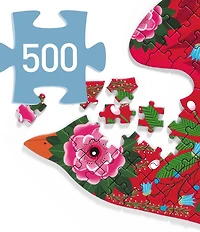 Djeco Bird 500pc Puzz'Art Shaped Puzzle