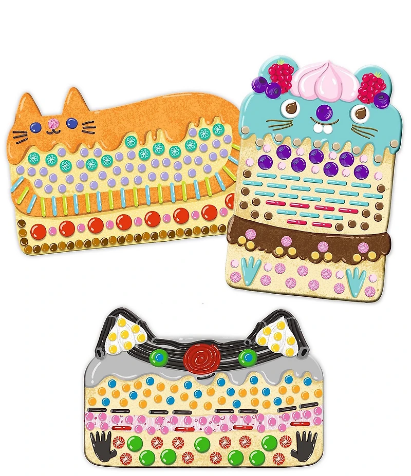 Djeco Cakes & Sweets Mosaic Craft Kit