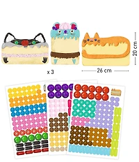 Djeco Cakes & Sweets Mosaic Craft Kit