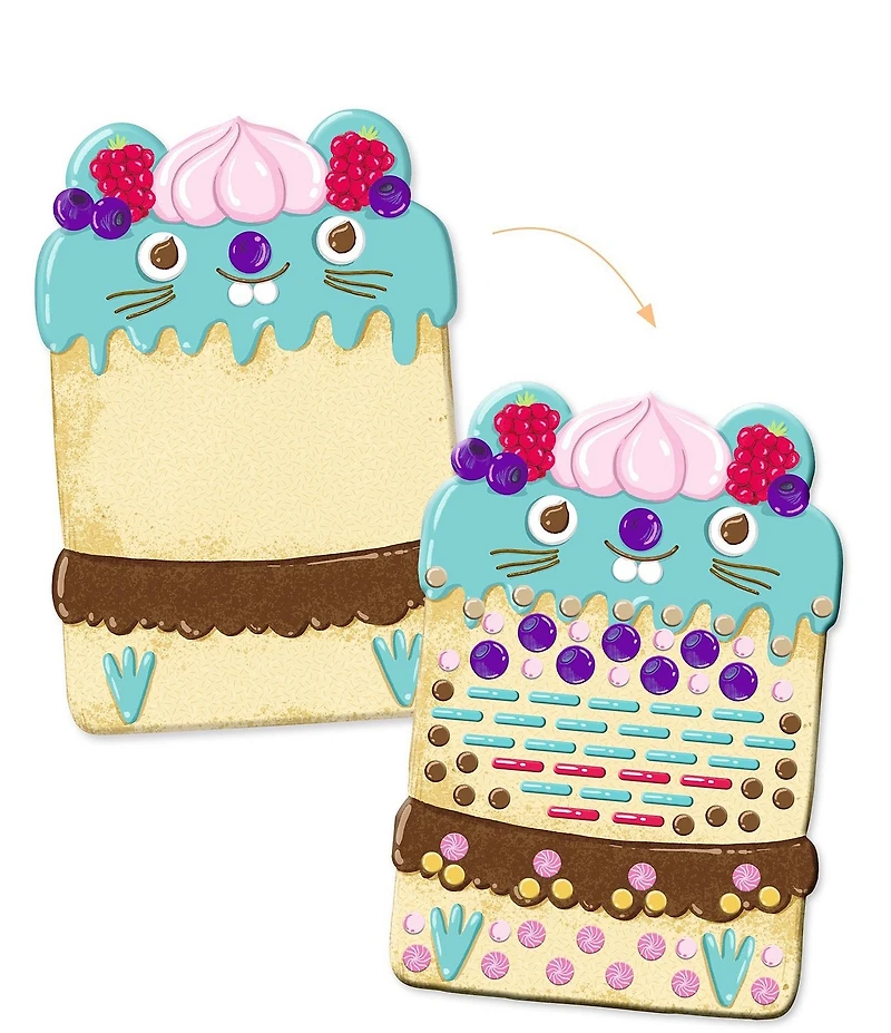 Djeco Cakes & Sweets Mosaic Craft Kit