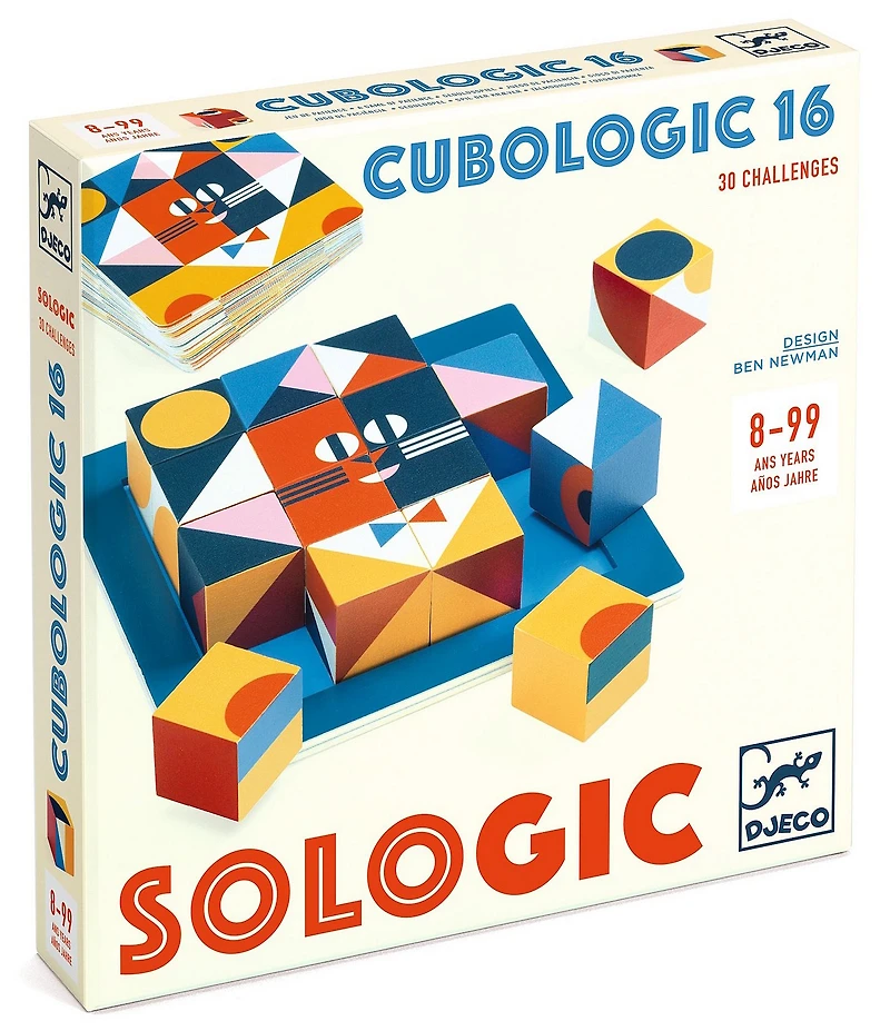 Djeco Cubologic 16 Sologic Games