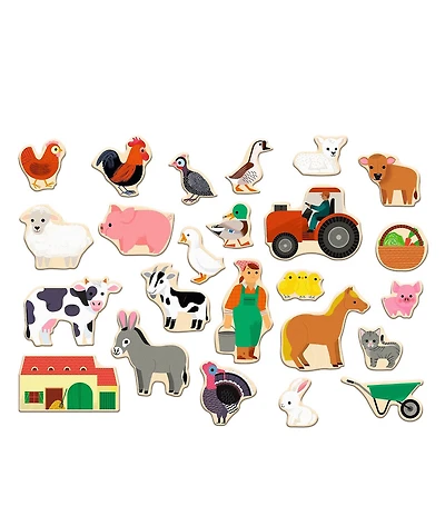 Djeco Educational Wooden Magnets