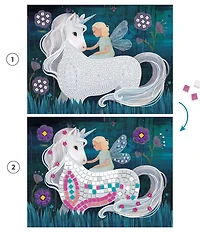 Djeco Enchanted World Mosaic Arts & Craft Kit