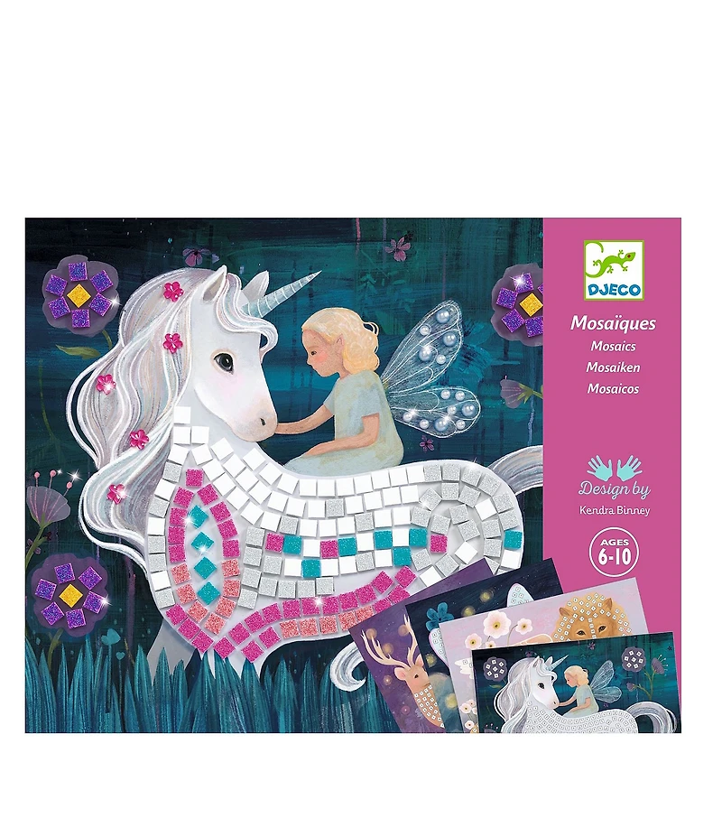 Djeco Enchanted World Mosaic Arts & Craft Kit
