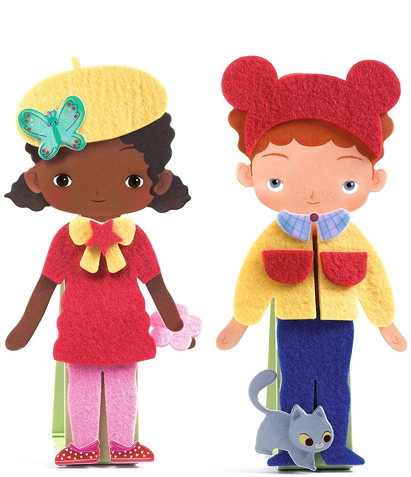 Djeco Felt Dress Up Cards