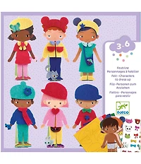 Djeco Felt Dress Up Cards