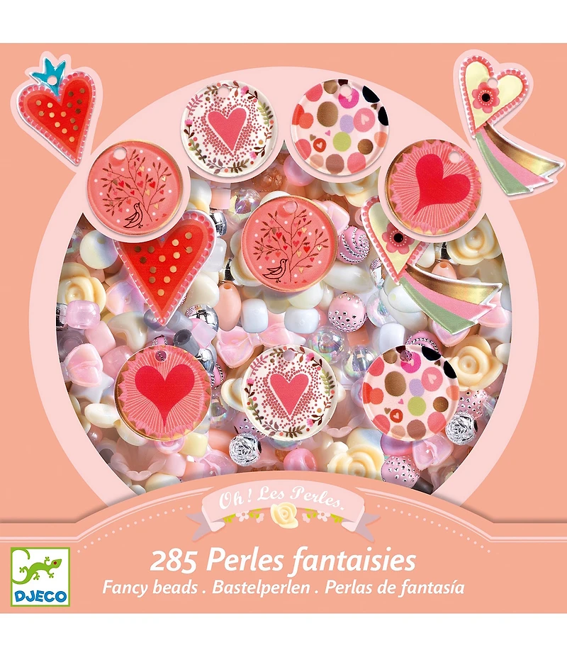 Djeco Hearts, Beads, & Jewelry Kit