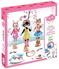 Djeco Little Wardrobe Collage Craft Kit
