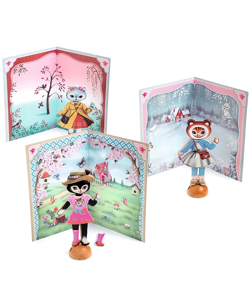 Djeco Little Wardrobe Collage Craft Kit