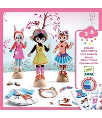 Djeco Little Wardrobe Collage Craft Kit