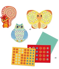 Djeco Millefiori Sticker Mosaic Collage Craft Kit