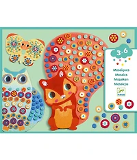 Djeco Millefiori Sticker Mosaic Collage Craft Kit