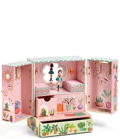 Djeco Secret Garden Musical Jewelry Treasure Box