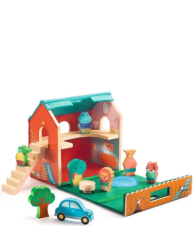 Djeco SoftiHouse Wooden House Set