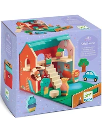 Djeco SoftiHouse Wooden House Set