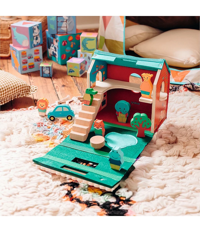 Djeco SoftiHouse Wooden House Set