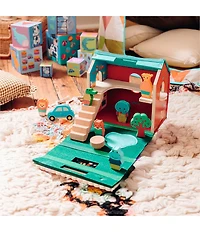 Djeco SoftiHouse Wooden House Set