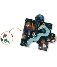 Djeco Sorcerers' Apprentices 54pc Observation Puzzle + Poster