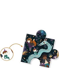 Djeco Sorcerers' Apprentices 54pc Observation Puzzle + Poster