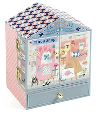 Djeco Tinou Shop Musical Treasure Box